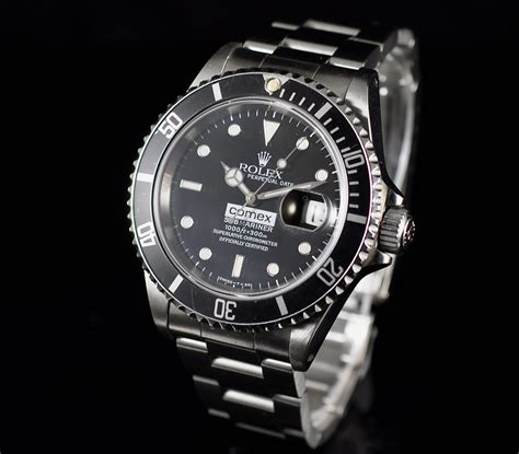 rolex submariner comex quotazione|rolex submariner year chart.